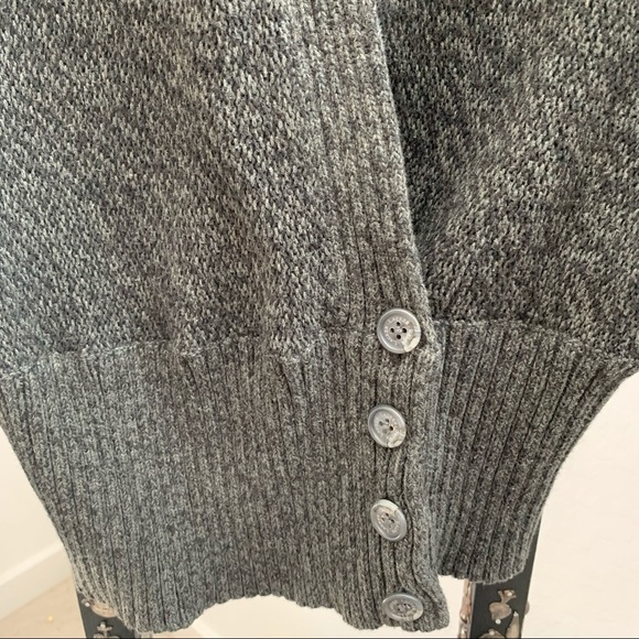 Lauren Ralph Lauren Gray Cardigan Sweater S - Picture 4 of 6